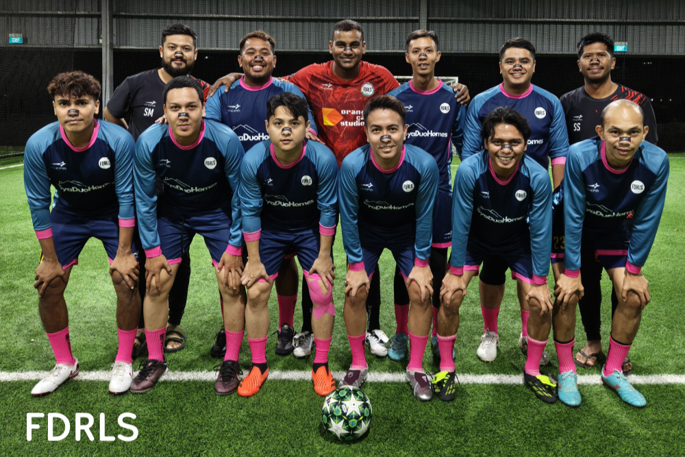 Team wearing O.U.T